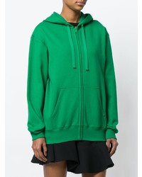 grüner Pullover mit einer Kapuze von Valentino
