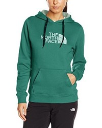 grüner Pullover mit einer Kapuze von The North Face