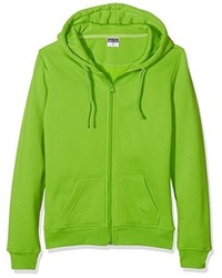grüner Pullover mit einer Kapuze von Urban Classics