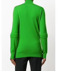 grüner Rollkragenpullover von Stella McCartney