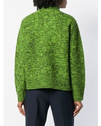 grüner Strick Rollkragenpullover von Victoria Victoria Beckham