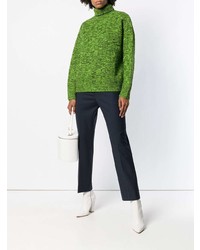 grüner Strick Rollkragenpullover von Victoria Victoria Beckham