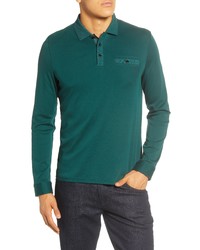 grüner Wollpolo pullover