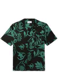 grünes bedrucktes Hemd von Ami