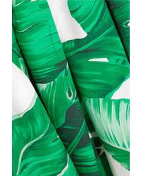grünes bedrucktes Kleid von Dolce & Gabbana