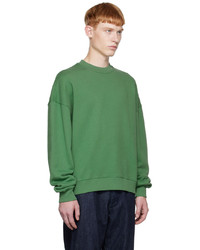 grünes bedrucktes Sweatshirt von Axel Arigato