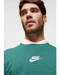 grünes bedrucktes Sweatshirt von Nike Sportswear