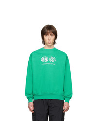 grünes bedrucktes Sweatshirt von Rassvet