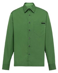grünes Businesshemd von Prada