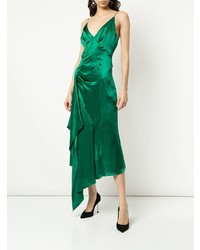 grünes Camisole-Kleid von Olivier Theyskens