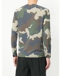 grünes Camouflage Sweatshirt von The Upside