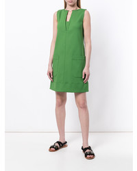 grünes gerade geschnittenes Kleid von Paule Ka