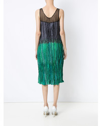 grünes gerade geschnittenes Kleid von Mara Mac