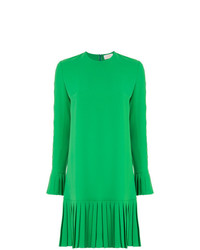 grünes gerade geschnittenes Kleid von Sara Battaglia