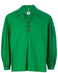grünes Hemd von Moschino