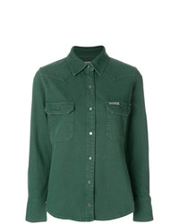 grünes Jeanshemd von Calvin Klein Jeans