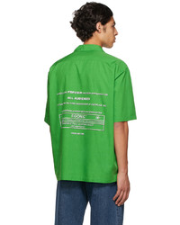 grünes Kurzarmhemd von EGONlab