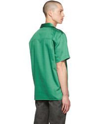 grünes Kurzarmhemd von Won Hundred