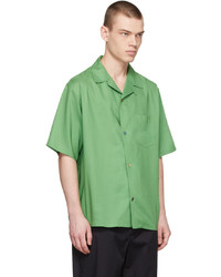 grünes Kurzarmhemd von 4SDESIGNS