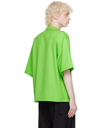 grünes Kurzarmhemd von King & Tuckfield