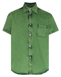 grünes Kurzarmhemd von Namacheko