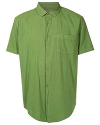 grünes Kurzarmhemd von OSKLEN
