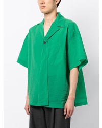 grünes Kurzarmhemd von Kolor