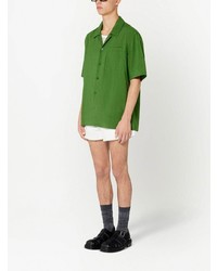 grünes Kurzarmhemd von Ami Paris