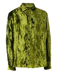 grünes Langarmhemd von Ami Paris