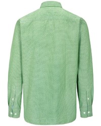 grünes Langarmhemd von BASEFIELD