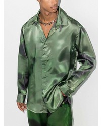 grünes Langarmhemd von Pronounce