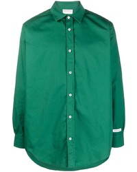 grünes Langarmhemd von Drôle De Monsieur