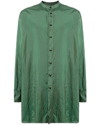 grünes Langarmhemd von Jil Sander