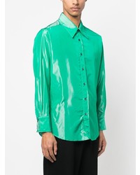 grünes Langarmhemd von ERL