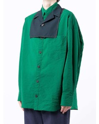 grünes Langarmhemd von Kolor
