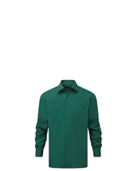 grünes Langarmhemd von Russell
