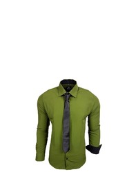 grünes Langarmhemd von RUSTY NEAL