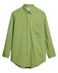 grünes Langarmhemd von Y-3