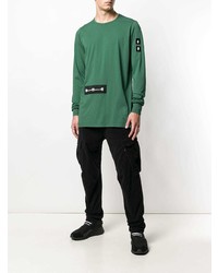 grünes Langarmshirt von Rick Owens DRKSHDW