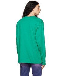 grünes Langarmshirt von MSGM