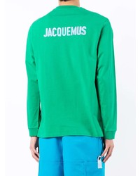 grünes Langarmshirt von Jacquemus