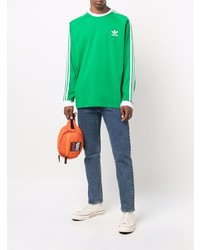 grünes Langarmshirt von adidas