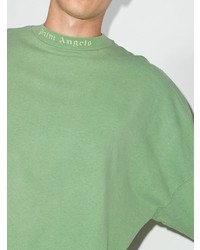 grünes Langarmshirt von Palm Angels