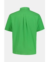 grünes Leinen Kurzarmhemd von JP1880