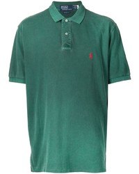 grünes Polohemd aus Netzstoff von Polo Ralph Lauren
