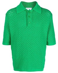 grünes Polohemd von Bottega Veneta