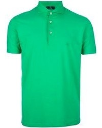 grünes Polohemd von Fay