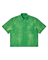 grünes Polohemd von Heron Preston