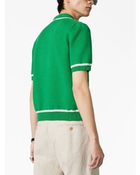 grünes Polohemd von Gucci