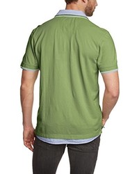 grünes Polohemd von LERROS